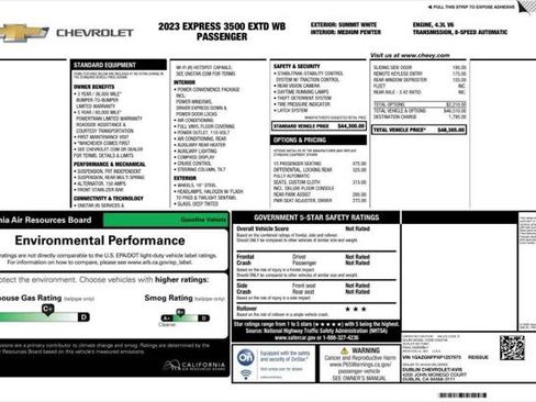 Used 2023 Chevrolet Express 3500 LS image 4