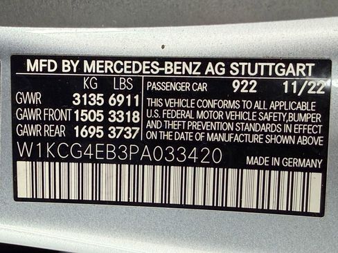 Used 2023 Mercedes-Benz EQS 580 4MATIC Sedan image 19