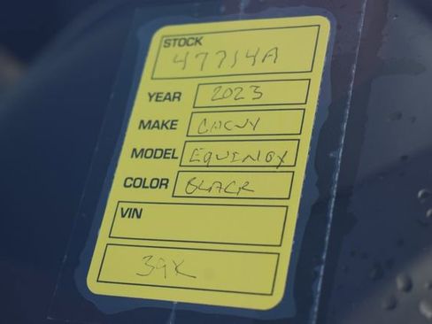 Used 2023 Chevrolet Equinox RS w/ RS Leather Package image 14