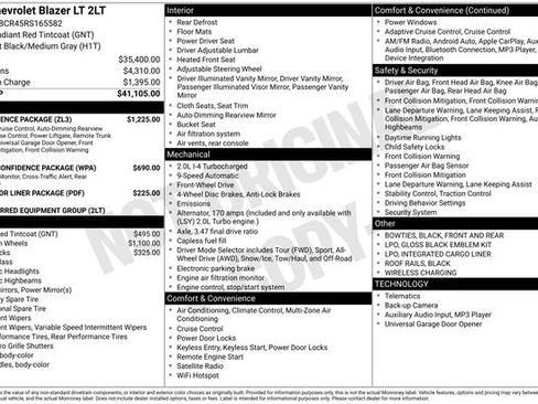 Used 2024 Chevrolet Blazer LT w/ Convenience Package image 18