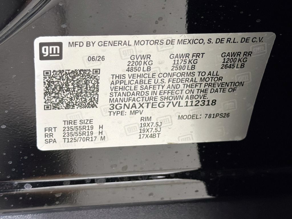 New 2027 Chevrolet Equinox RS w/ LPO, Floor Liner Package AWD/4WD image 27