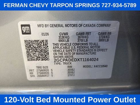 New 2026 Chevrolet Silverado 1500 RST w/ Dark Appearance Package RWD image 23