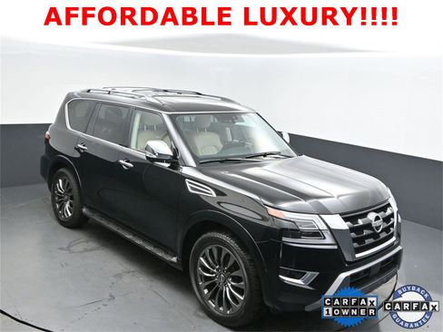 Used 2024 Nissan Armada Platinum w/ Captain's Chairs Package image 1