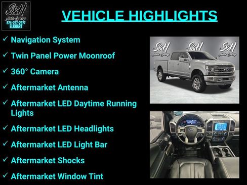 Used 2020 Ford F350 Platinum w/ FX4 Off-Road Package AWD/4WD image 3