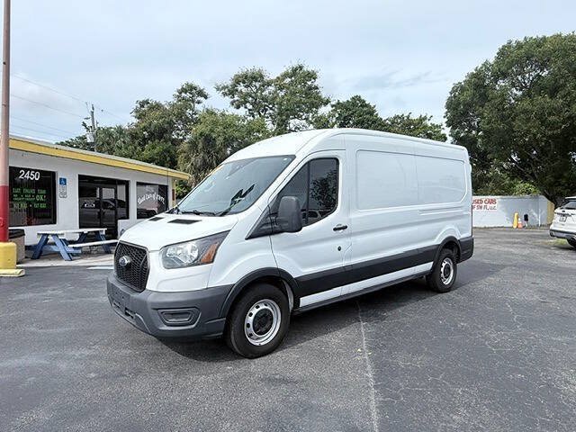 Used 2021 Ford Transit 250 Medium Roof w/ Load Area Protection Package RWD image 2