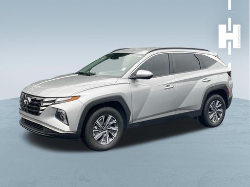 Used 2022 Hyundai Tucson Blue w/ Cargo Package AWD/4WD image 3
