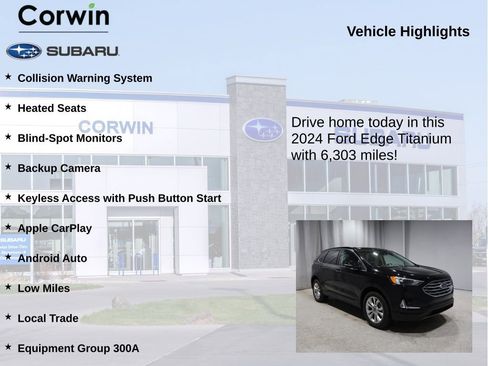 Used 2024 Ford Edge Titanium AWD/4WD image 6
