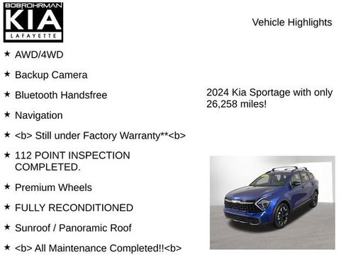 Used 2024 Kia Sportage X-Line AWD/4WD image 7