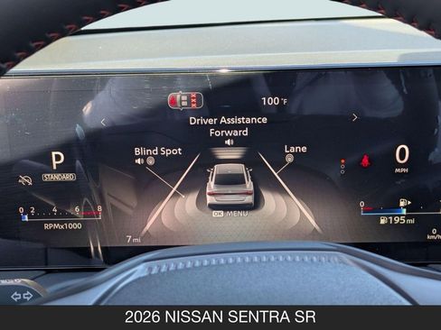 New 2026 Nissan Sentra SR w/ Floor Mat Package FWD image 19