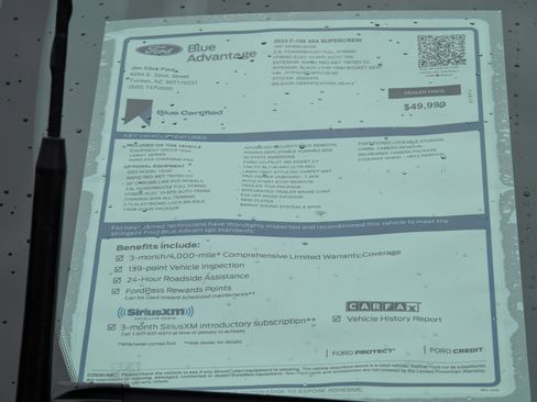 Certified 2023 Ford F150 Lariat w/ Equipment Group 502A High image 14