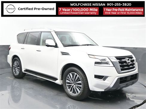 Certified 2024 Nissan Armada SL w/ Captain's Chairs Package image 8