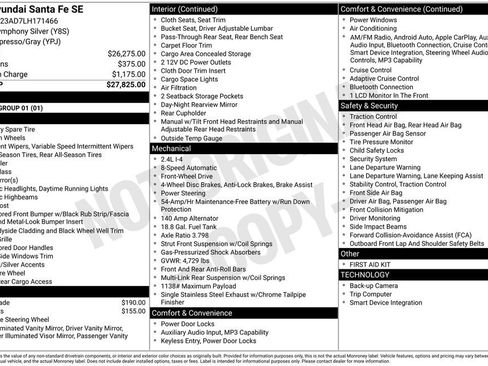Used 2020 Hyundai Santa Fe SE image 2