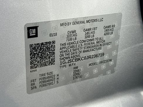 Used 2018 Chevrolet Tahoe LT image 52