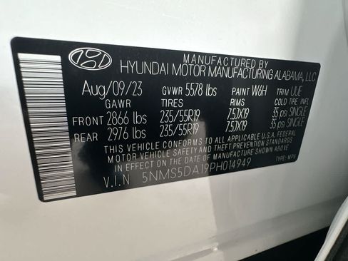Used 2023 Hyundai Santa Fe Limited w/ Cargo Package AWD/4WD image 29