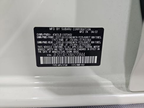 Certified 2022 Subaru Crosstrek 2.0i Premium w/ Moonroof Package image 31