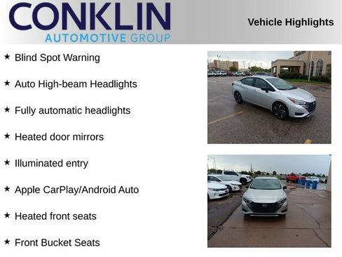 New 2025 Nissan Versa SR w/ Trunk Package image 2