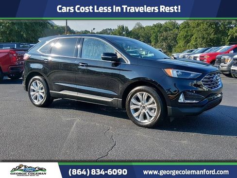 Used 2023 Ford Edge Titanium w/ Cargo Accessory Package AWD/4WD image 1