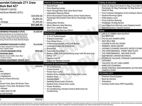 Used 2023 Chevrolet Colorado Z71 w/ Z71 Convenience Package 2 AWD/4WD image 13