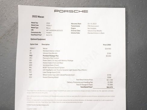 Used 2022 Porsche Macan AWD/4WD image 59