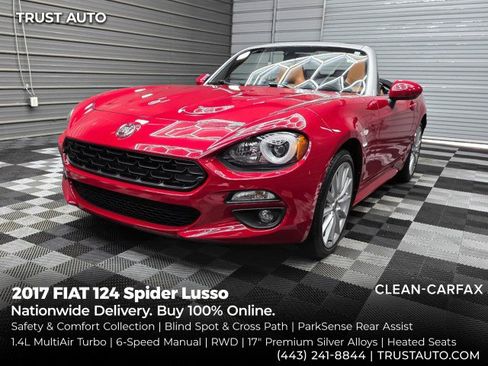 Used 2017 FIAT 124 Spider Lusso RWD image 1