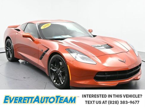 Used 2016 Chevrolet Corvette Stingray Coupe w/ 2LT Preferred Equipment Group RWD image 1