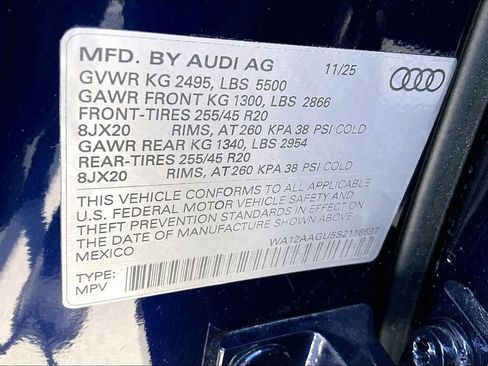 New 2025 Audi Q5 Premium Plus image 8