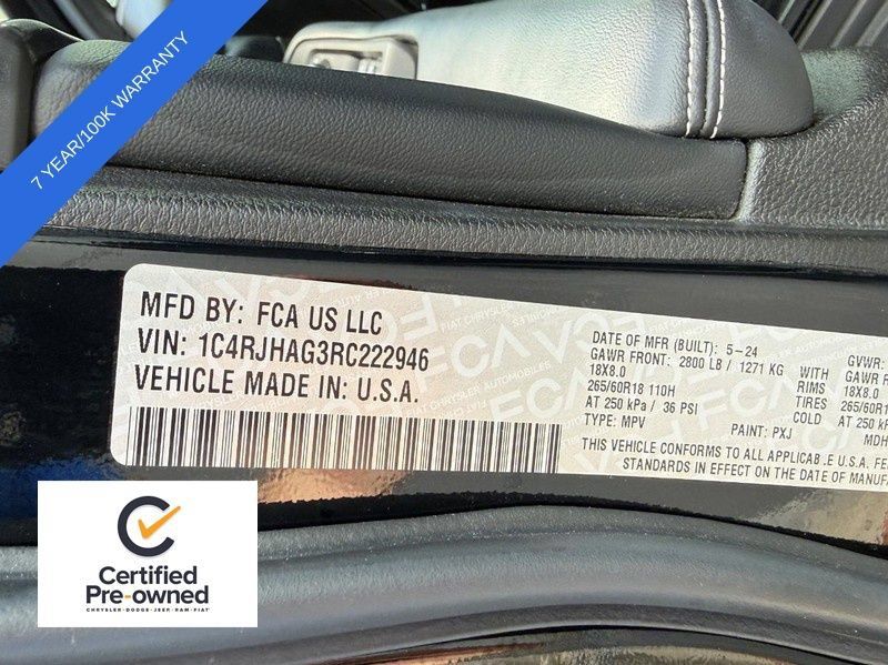 Certified 2024 Jeep Grand Cherokee Altitude AWD/4WD image 24