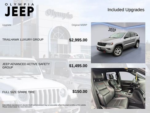 Used 2019 Jeep Grand Cherokee Trailhawk w/ Trailhawk Luxury Group image 4