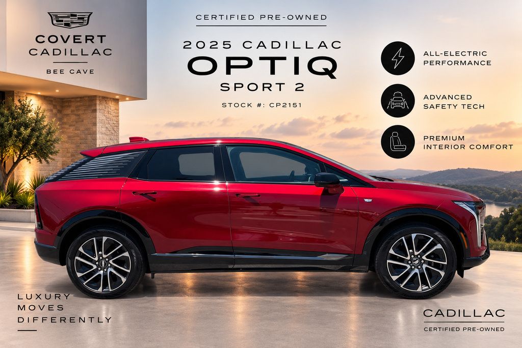 Certified 2025 Cadillac Optiq Sport 2 w/ LPO, Floor Liner Package AWD/4WD image 4