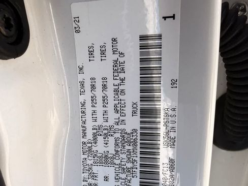 Used 2021 Toyota Tundra SR5 AWD/4WD image 22