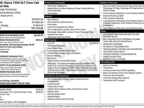 Certified 2023 GMC Sierra 1500 SLT w/ SLT Premium Plus Package AWD/4WD image 2