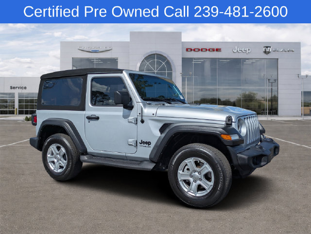 Certified 2022 Jeep Wrangler Sport AWD/4WD image 1