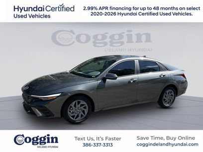 Certified 2025 Hyundai Elantra Blue