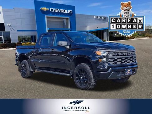 Used 2023 Chevrolet Silverado 1500 Custom Trail Boss w/ Midnight Edition image 1