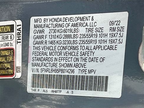 Used 2023 Honda Odyssey Elite image 36