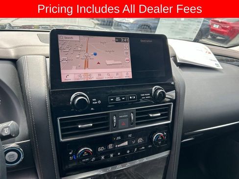 Used 2023 Nissan Armada Platinum w/ Captain's Chairs Package RWD image 12
