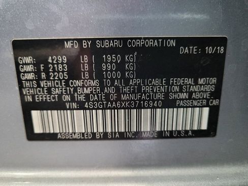 Used 2019 Subaru Impreza 2.0i AWD/4WD image 33