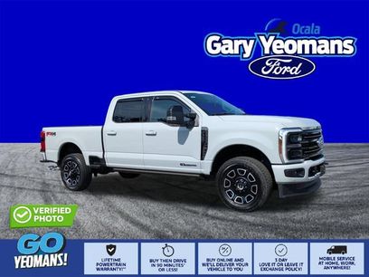 Certified 2025 Ford F350 Platinum w/ FX4 Off-Road Package