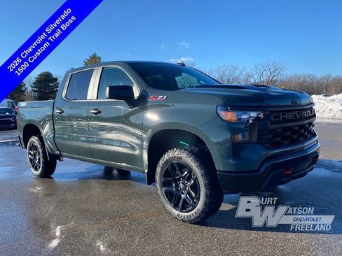 New 2026 Chevrolet Silverado 1500 Custom Trail Boss w/ LPO, Dark Essentials Package image 7