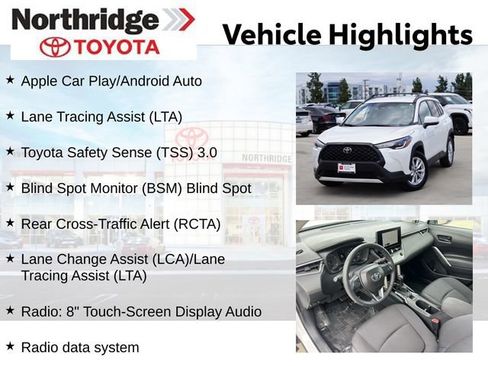 Used 2024 Toyota Corolla Cross LE AWD/4WD image 2