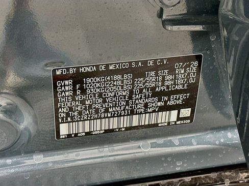 New 2027 Honda HR-V EX-L image 23