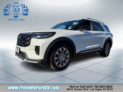 New 2025 Ford Explorer Platinum