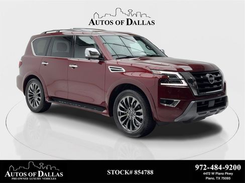 Used 2024 Nissan Armada Platinum w/ Captain's Chairs Package image 1