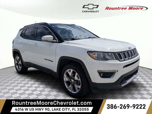 Used 2021 Jeep Compass Limited w/ Elite Interior Group AWD/4WD image 1