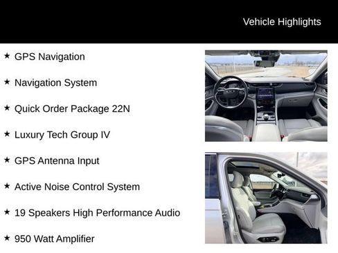 Used 2022 Jeep Grand Cherokee L Overland w/ Luxury Tech Group IV image 12