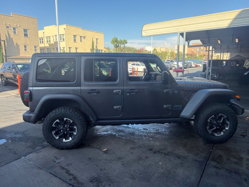 Certified 2024 Jeep Wrangler Unlimited Rubicon 4xe w/ Safety Group AWD/4WD image 6