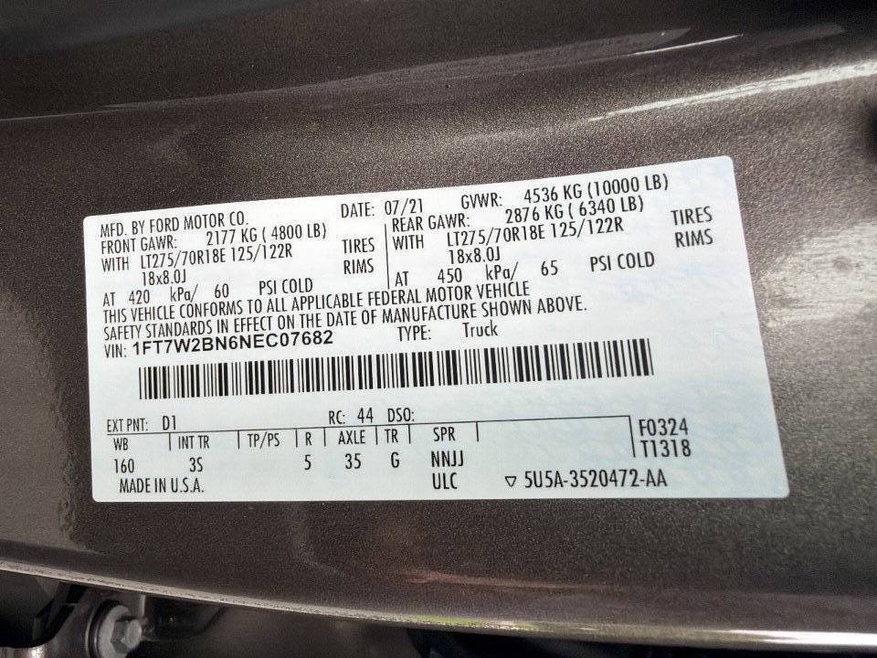 Used 2022 Ford F250 XLT w/ XLT Premium Package AWD/4WD image 40