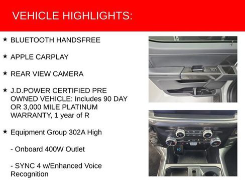 Used 2023 Ford F150 XLT w/ Equipment Group 302A High AWD/4WD image 9