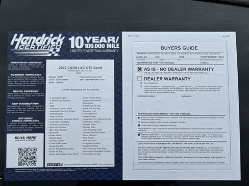 Used 2022 Cadillac CT5 Sport image 36