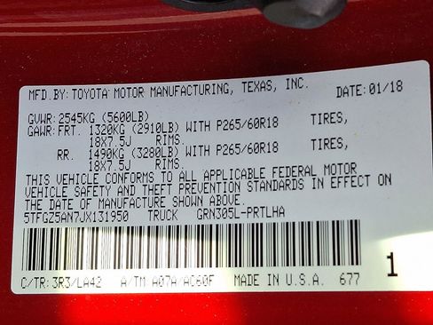 Used 2018 Toyota Tacoma Limited image 27